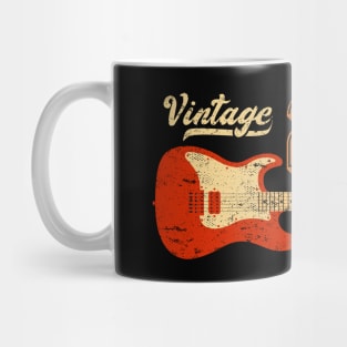 Vintage 2004 Birthday Retro Guitarist Guitar Lover Mug